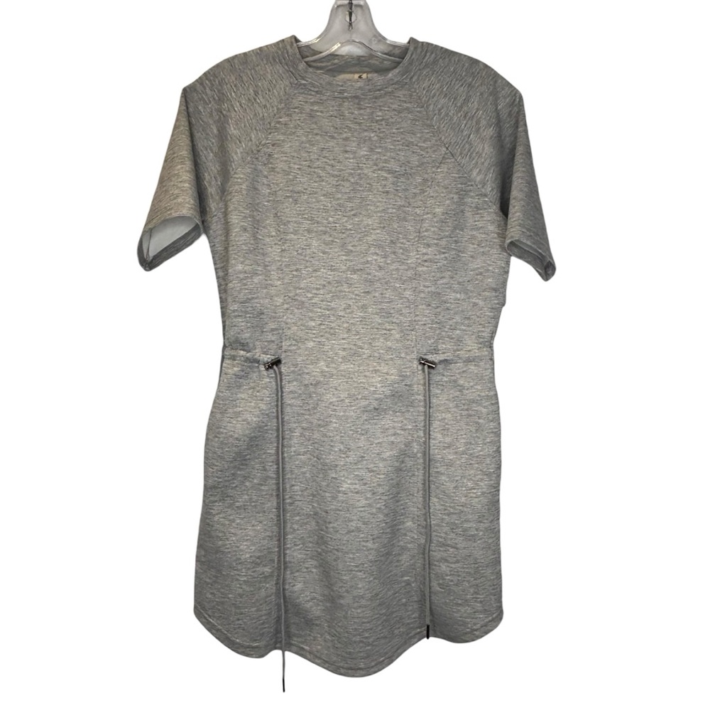 NWT Kyodan Dress Activewear Drawstring Waist Knit grey  XS